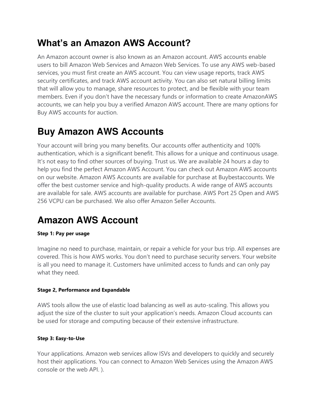 PPT - Buy Amazon AWS Account PowerPoint Presentation, free download ...