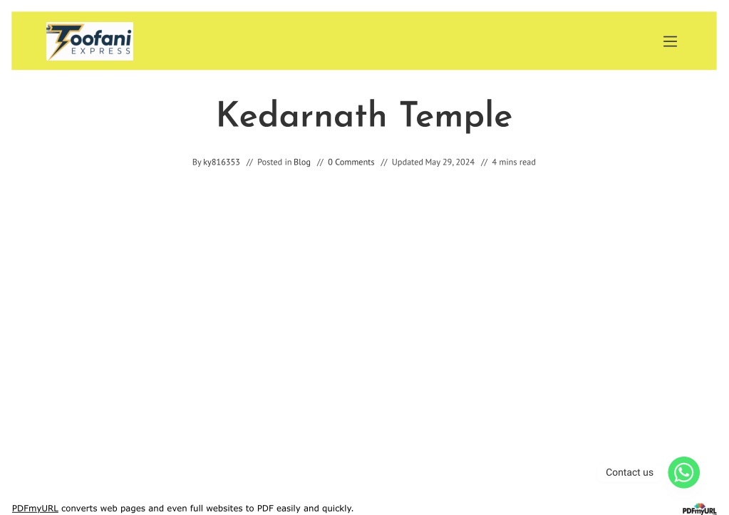 Ppt - Information On Kedarnath Temple Powerpoint Presentation, Free 