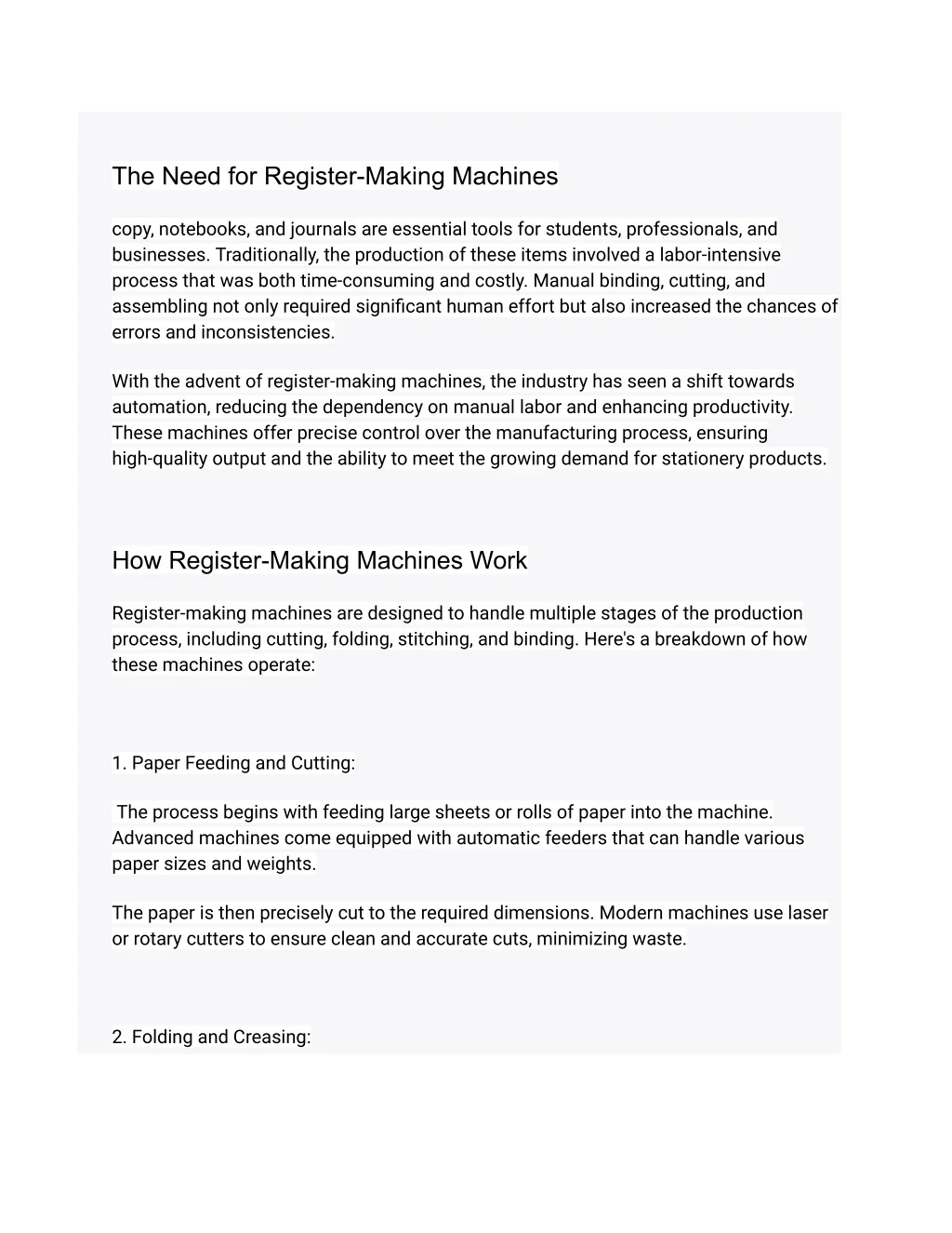 PPT - Register Making Machine PowerPoint Presentation, free download ...
