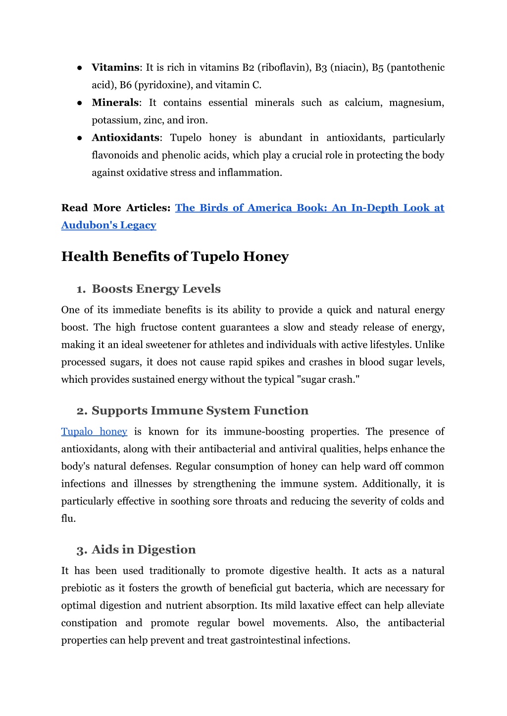 Ppt - Nature's Nectar  The Health Benefits Of Tupelo Honey Powerpoint 