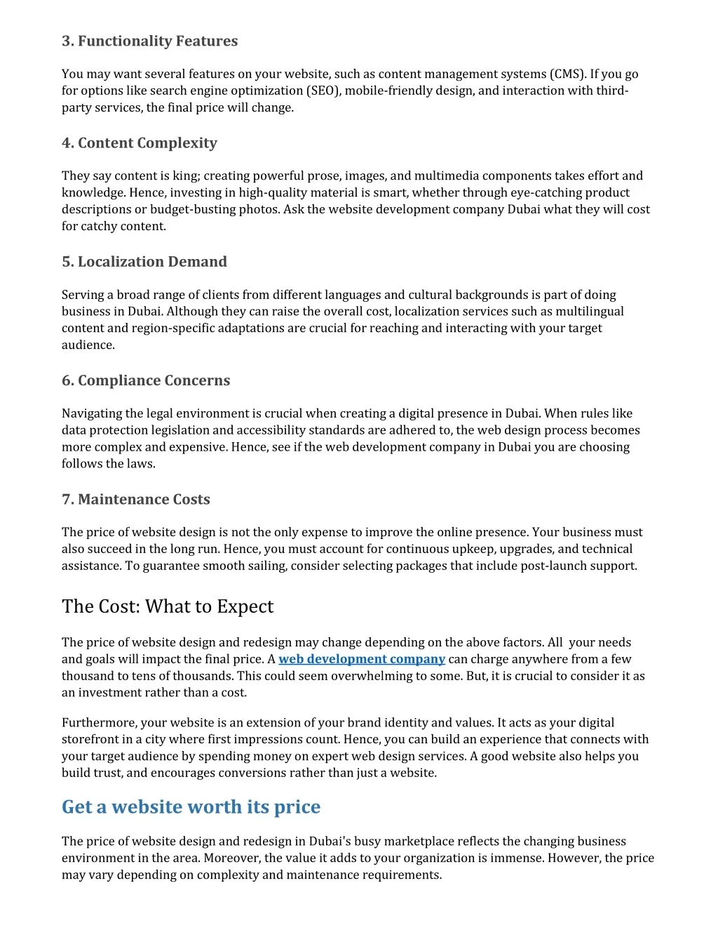 PPT - Price Of Website Design And Redesign in Dubai PowerPoint ...