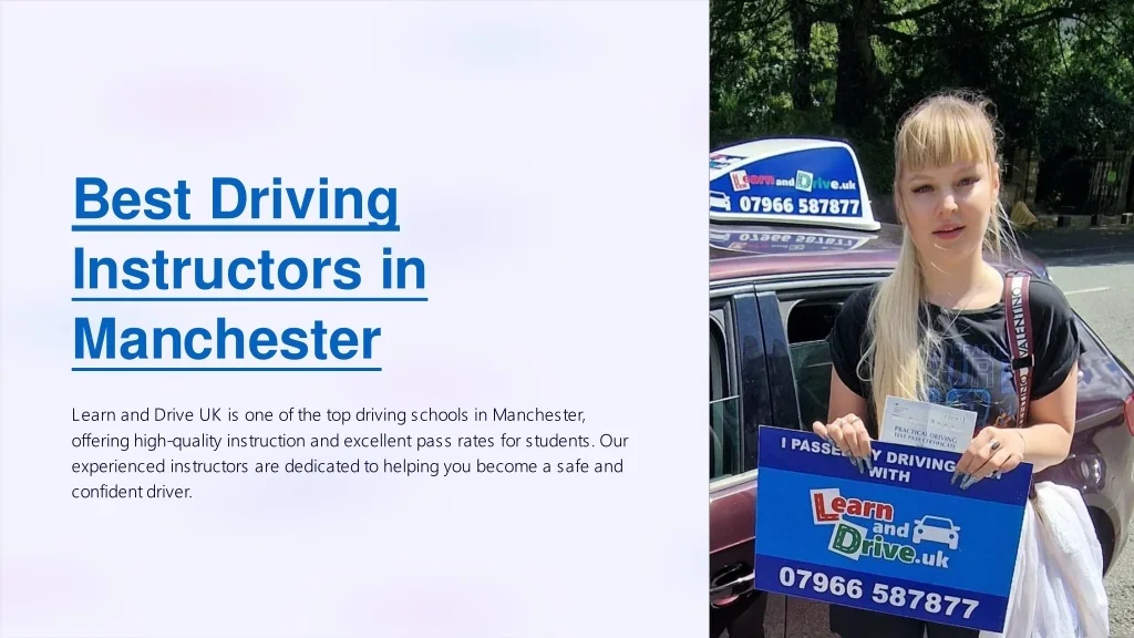 PPT - Best driving instructors in Manchester PowerPoint Presentation ...