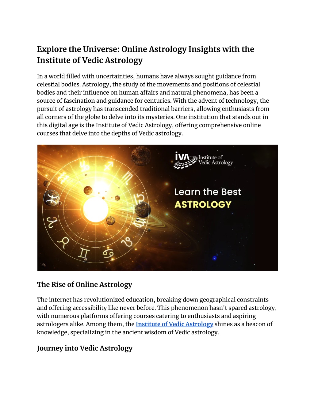 PPT - Explore the Universe: Online Astrology Insights with the ...