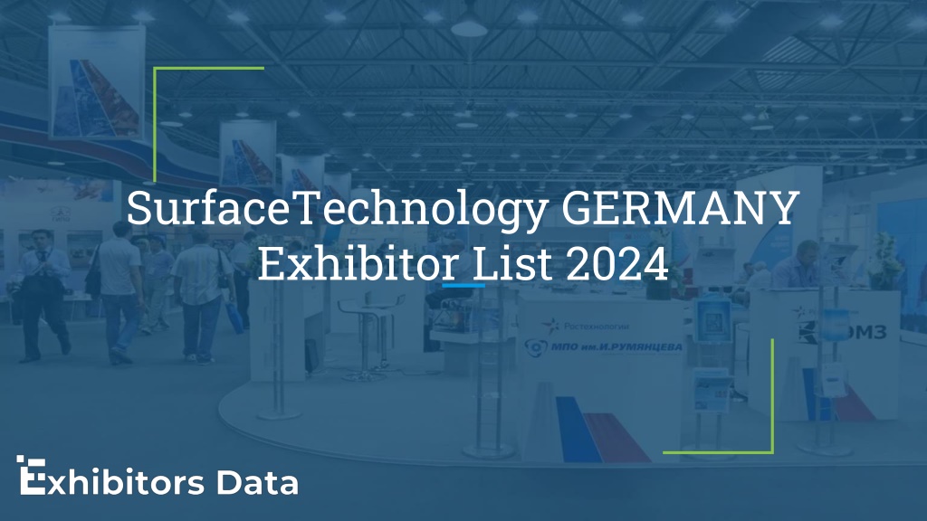 PPT SurfaceTechnology GERMANY Exhibitor List 2024 PowerPoint