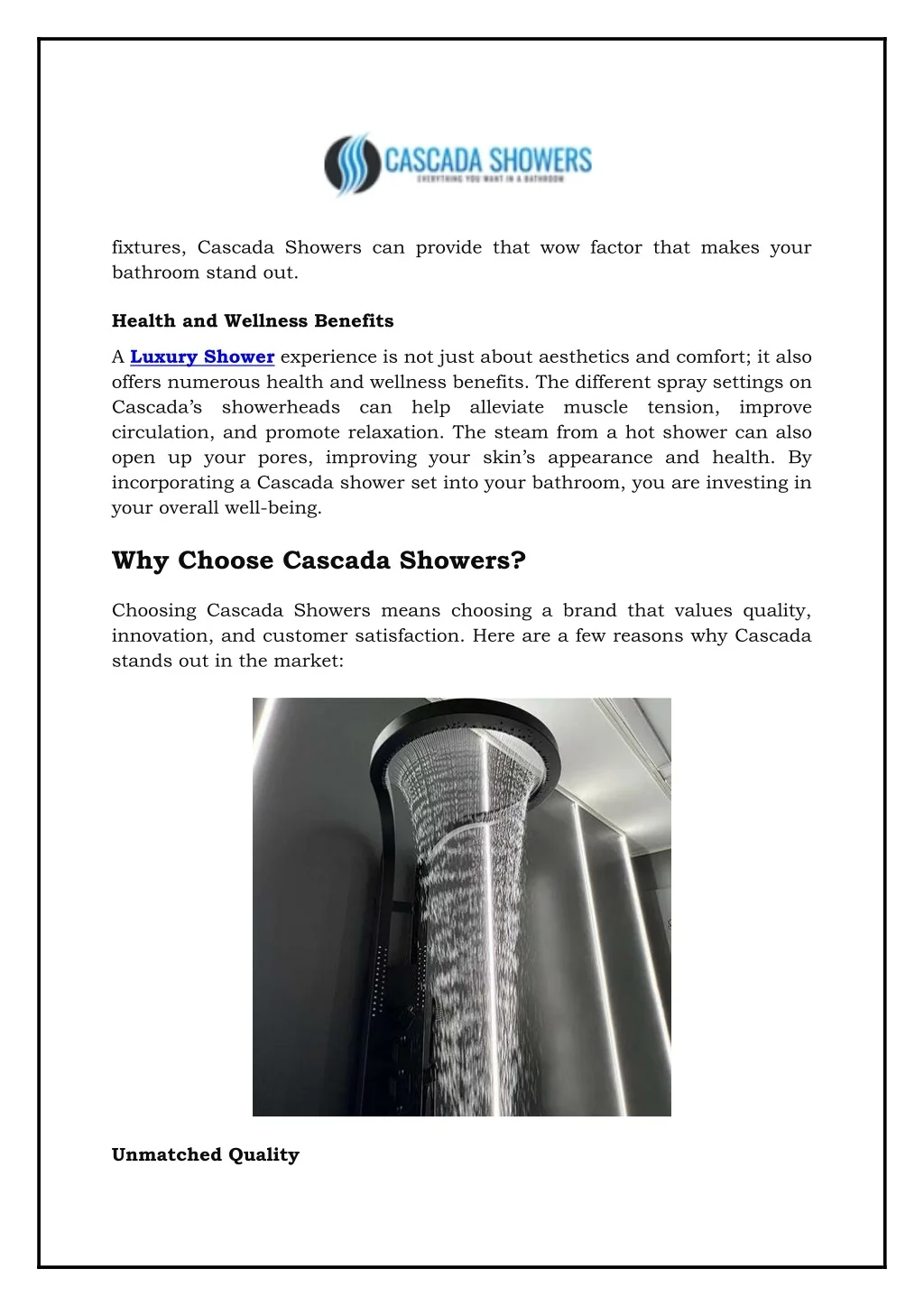 PPT - Find the Best Shower System for Ultimate Comfort PowerPoint ...