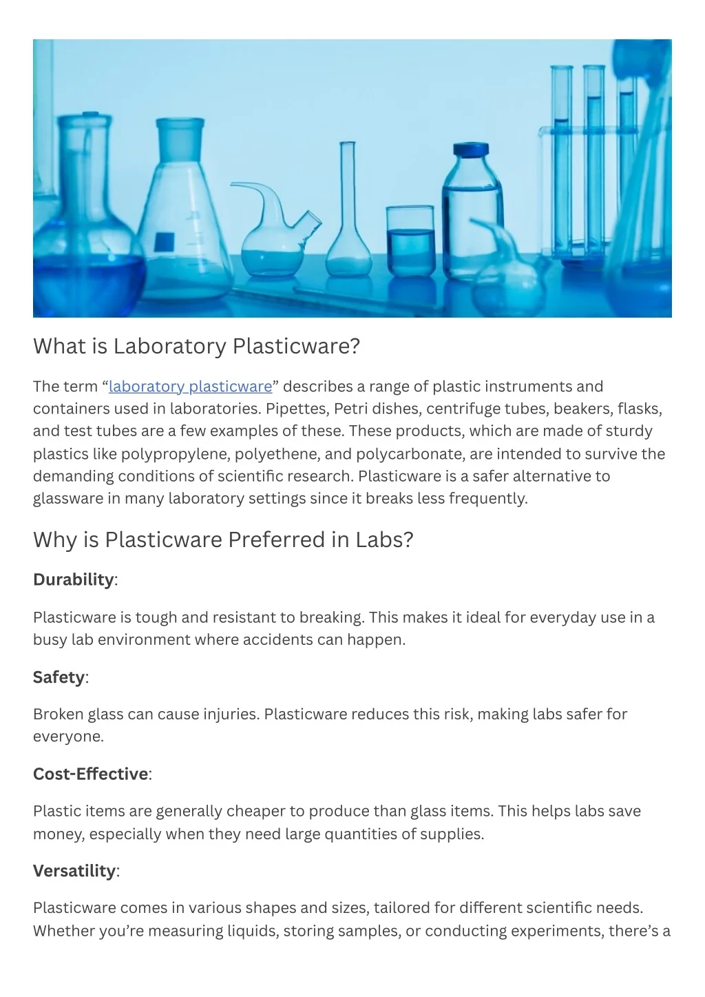 PPT - The Essential Guide to Laboratory Plasticware Supertek Glassware ...