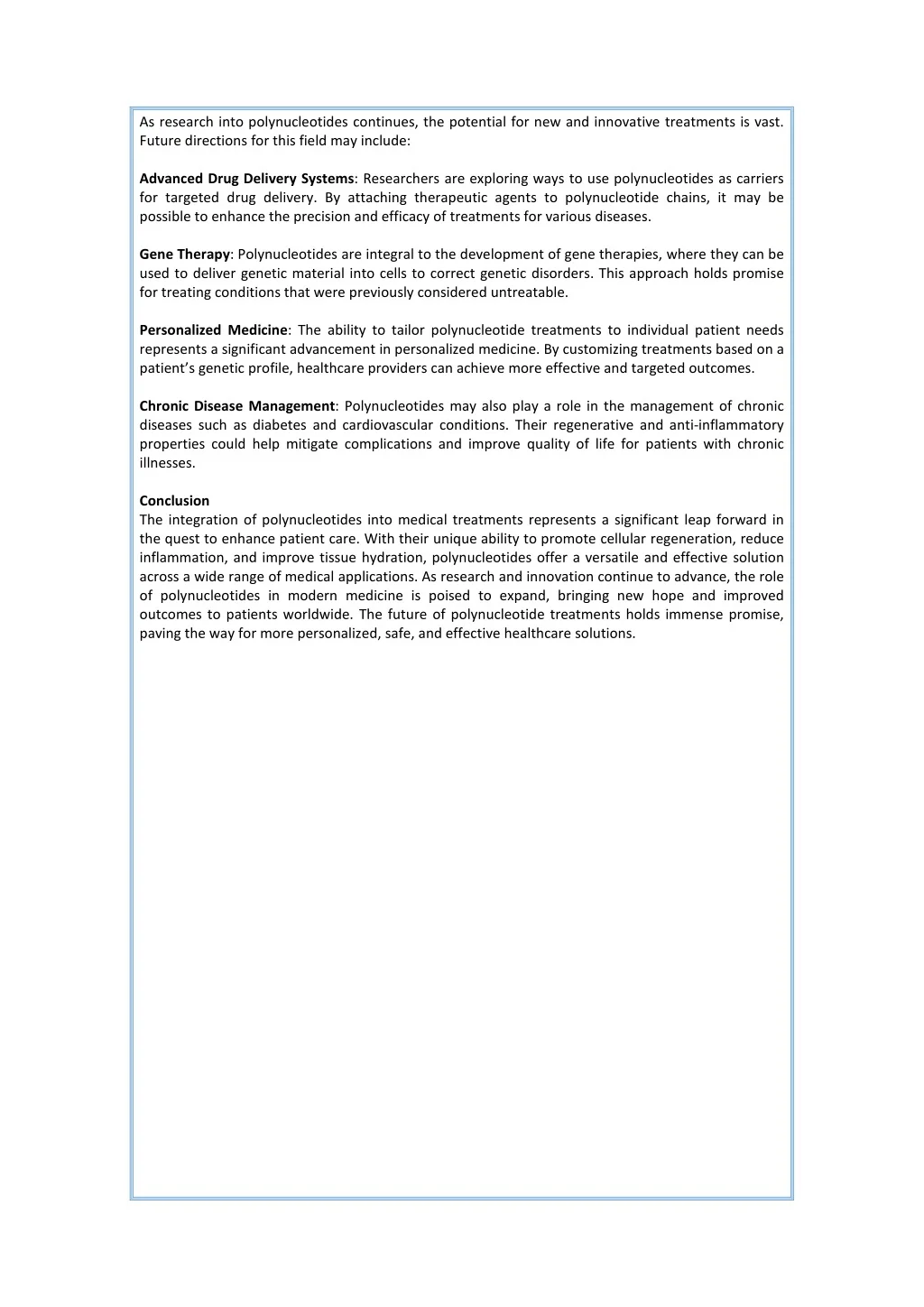 PPT - The Role of Polynucleotides Treatment PowerPoint Presentation ...