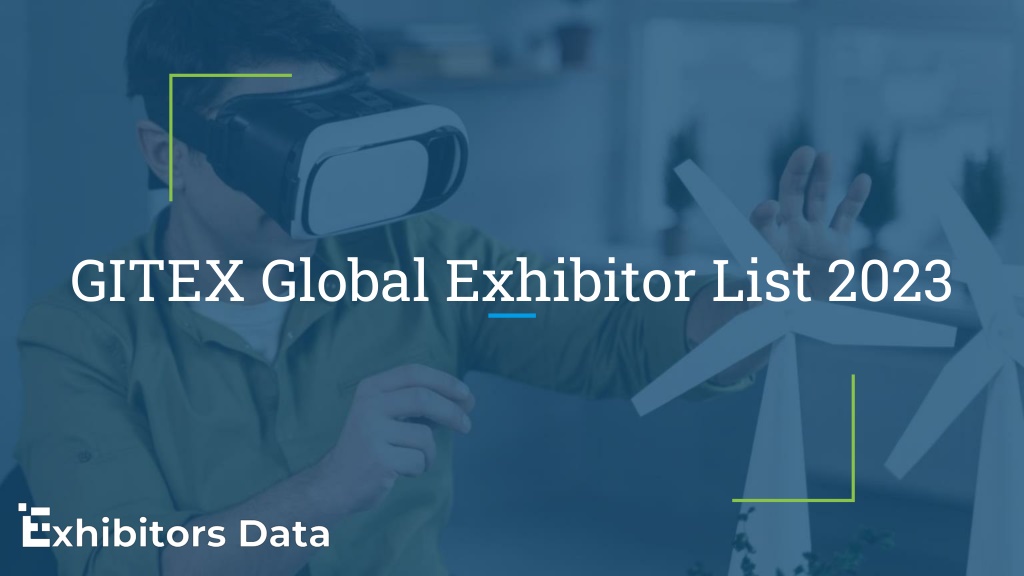 PPT GITEX Global Exhibitor List 2023 PowerPoint Presentation, free