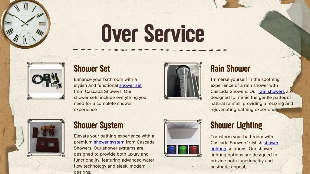 PPT - Luxury Shower System PowerPoint Presentation, free download - ID ...