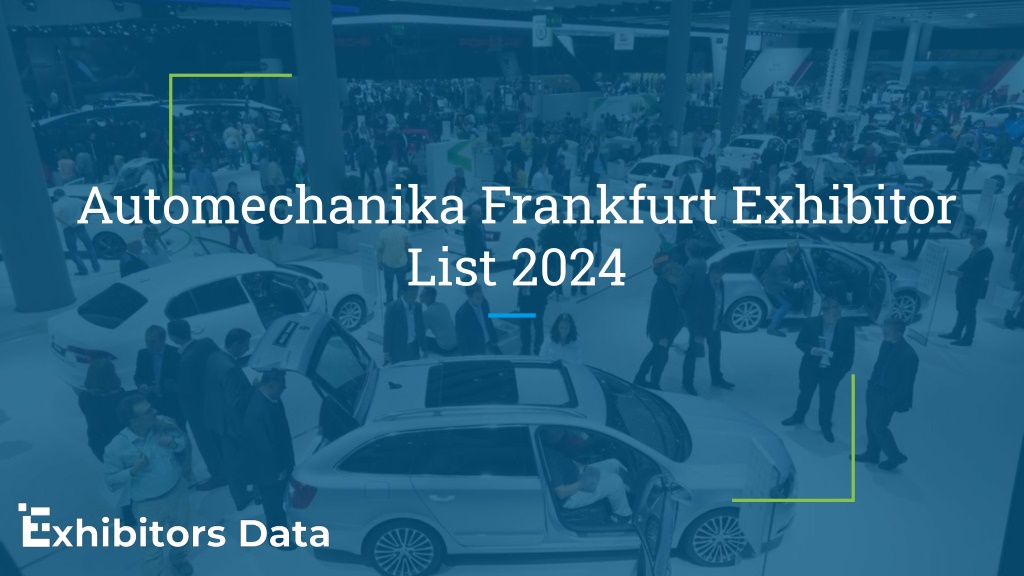 PPT Automechanika Frankfurt Exhibitor List 2024 PowerPoint