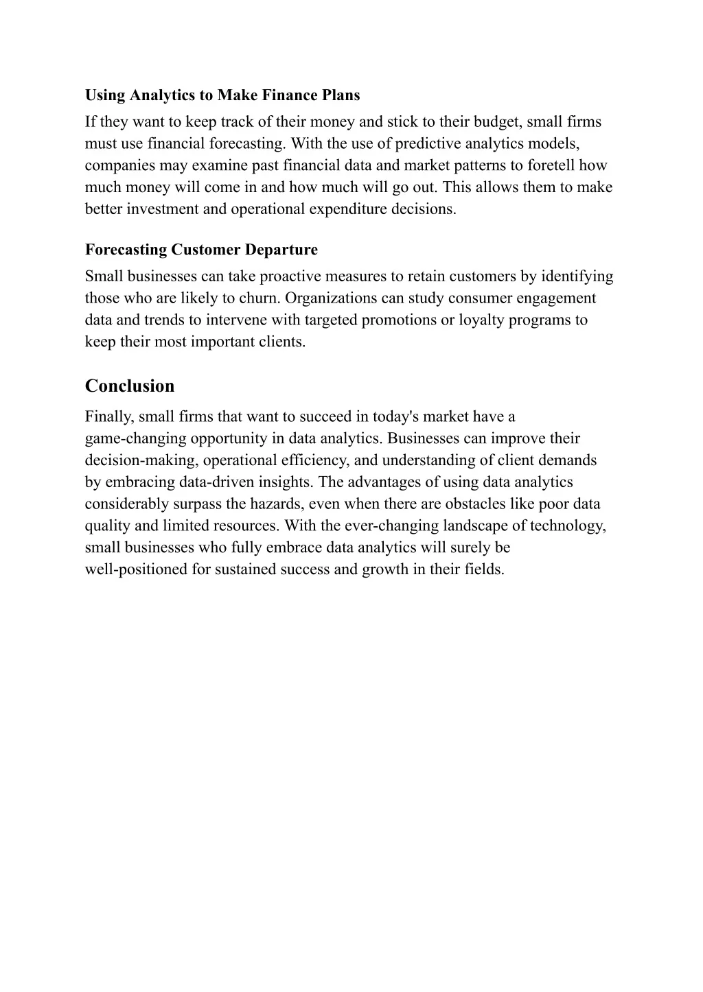PPT - The Role Of Data Analytics In Small Business Decision Making ...