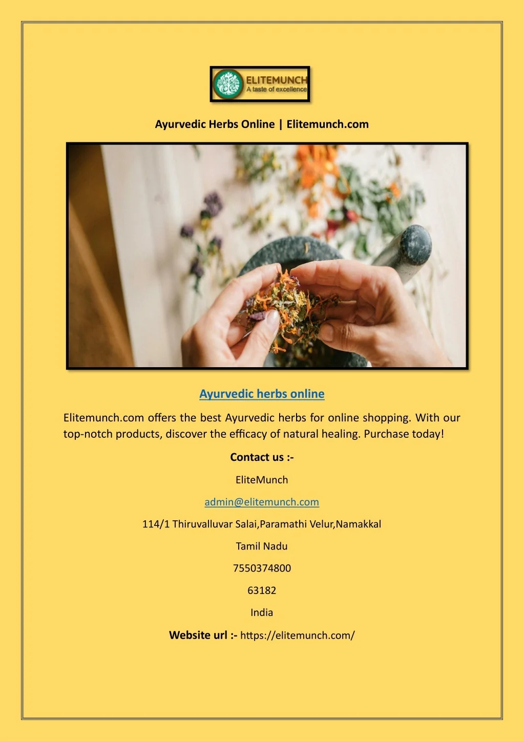 PPT Ayurvedic Herbs Online PowerPoint Presentation, free download ID13327454