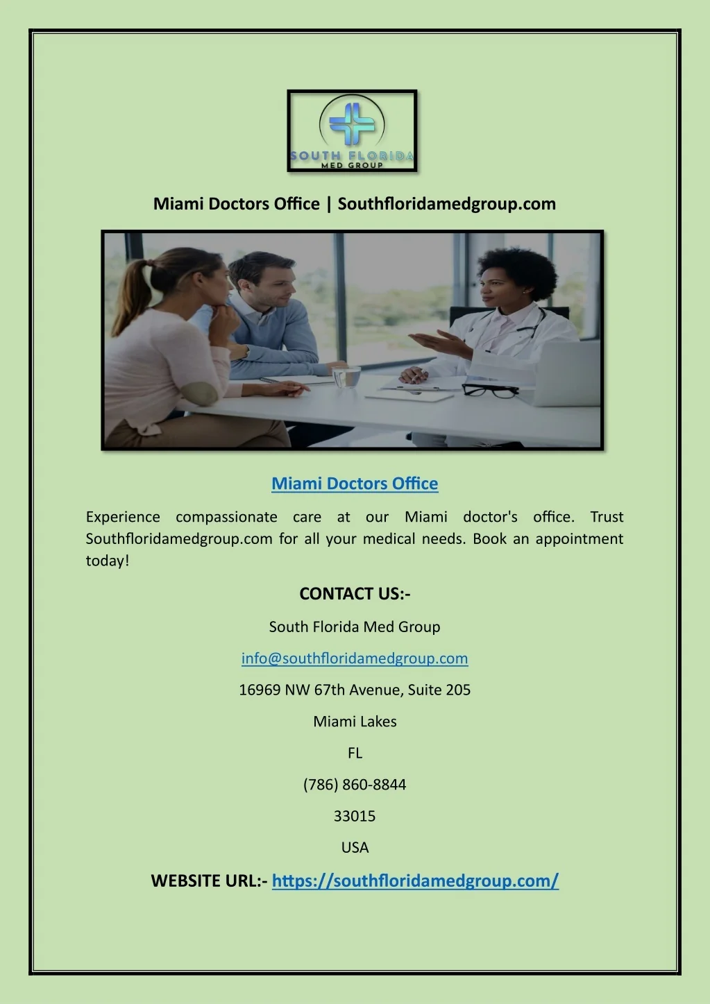 PPT - Miami Doctors Office PowerPoint Presentation, free download - ID ...