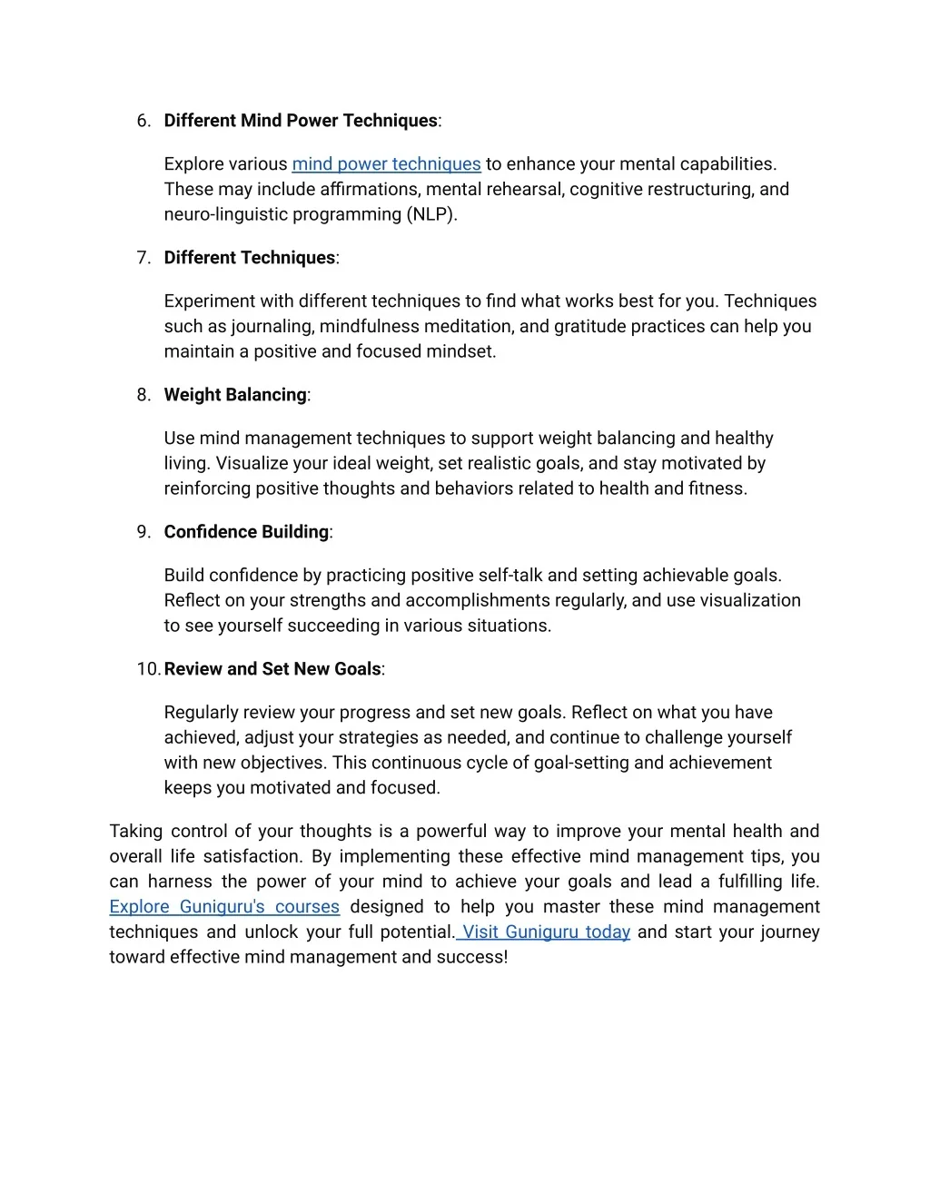 PPT - Take Control of Your Thoughts: Effective Mind Management Tips ...