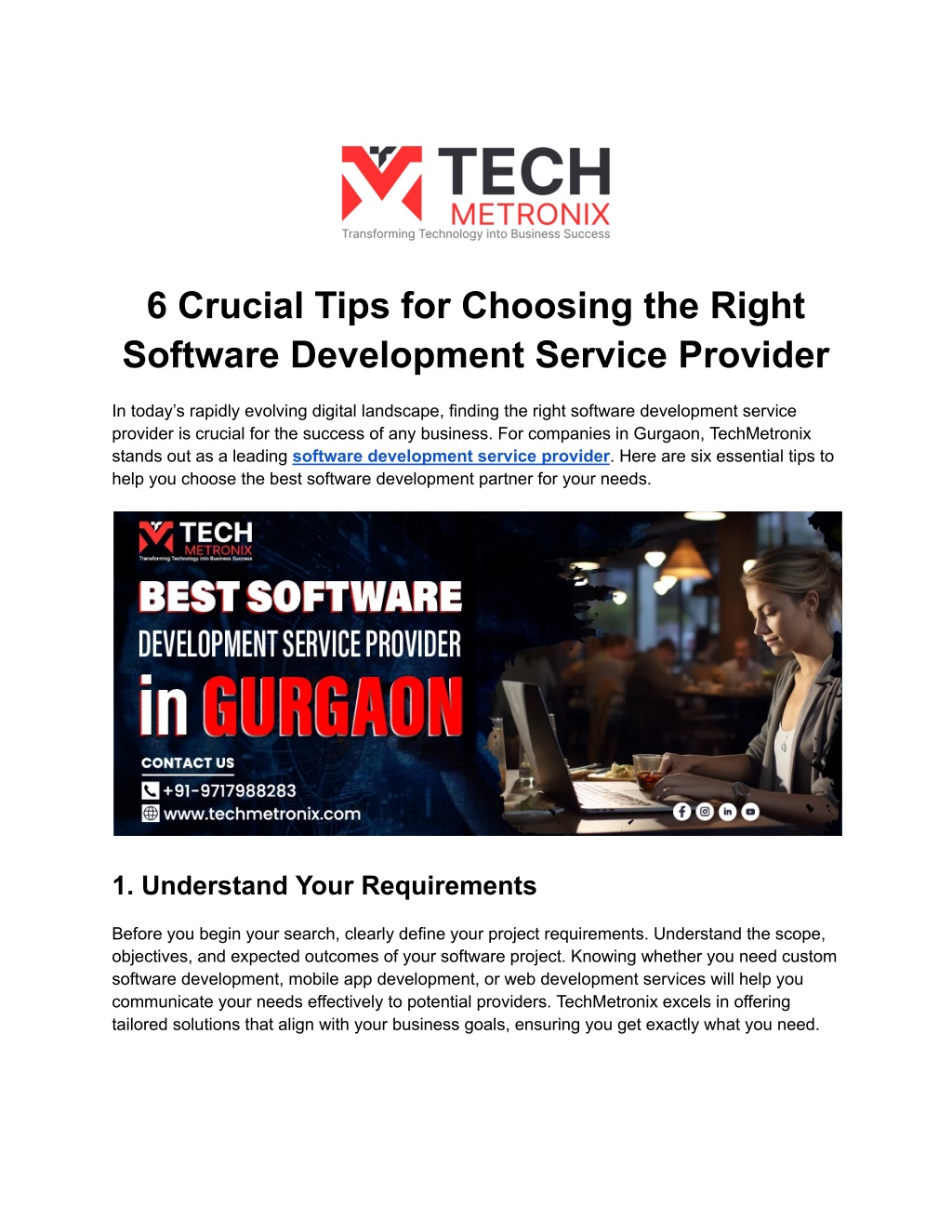 PPT   6 Crucial Tips For Choosing The Right Software Development