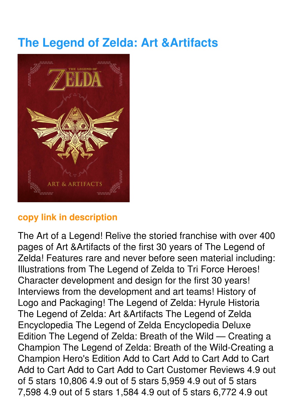 PPT - ⚡read The Legend of Zelda: Art & Artifacts PowerPoint ...