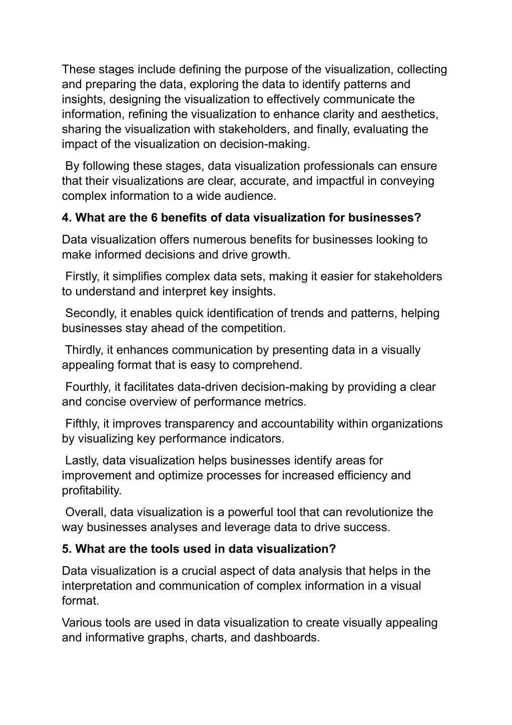 PPT - The 6 Fundamental Principles of Data Visualization for Consulting ...