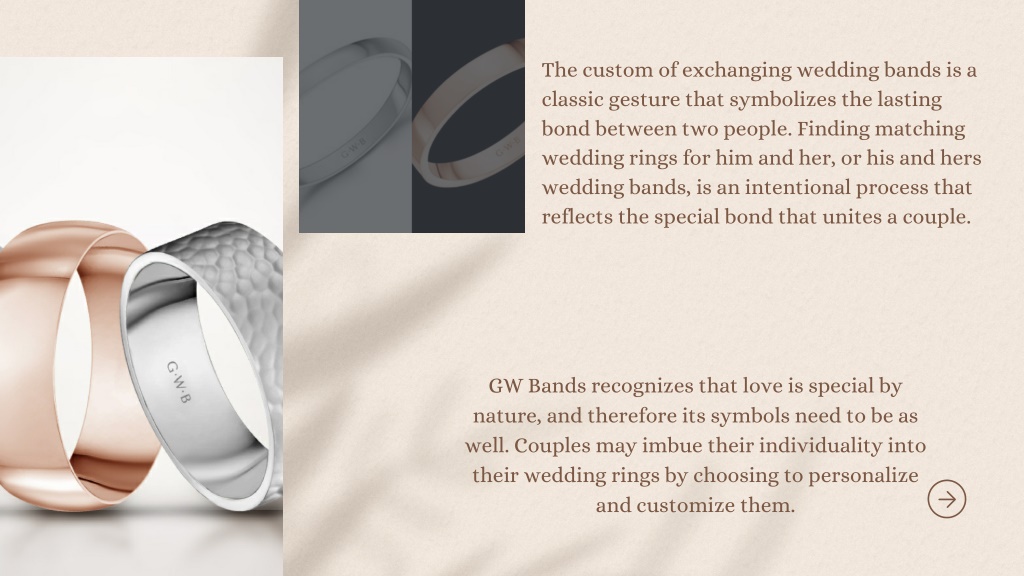 PPT - Eternal Harmony Discovering Ideal Matching Wedding Bands with GW ...