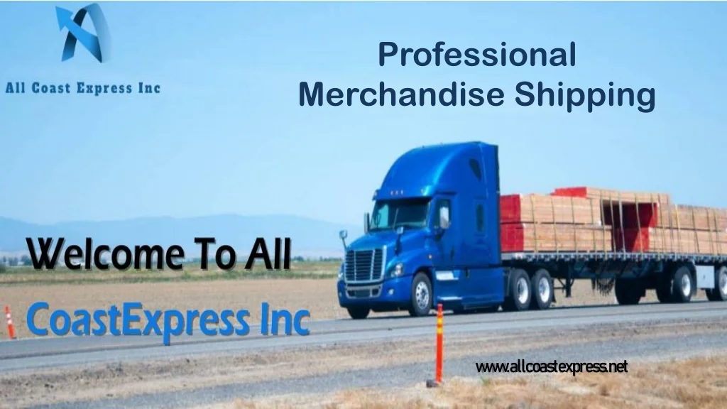 PPT - Professional Merchandise Shipping PowerPoint Presentation, free ...
