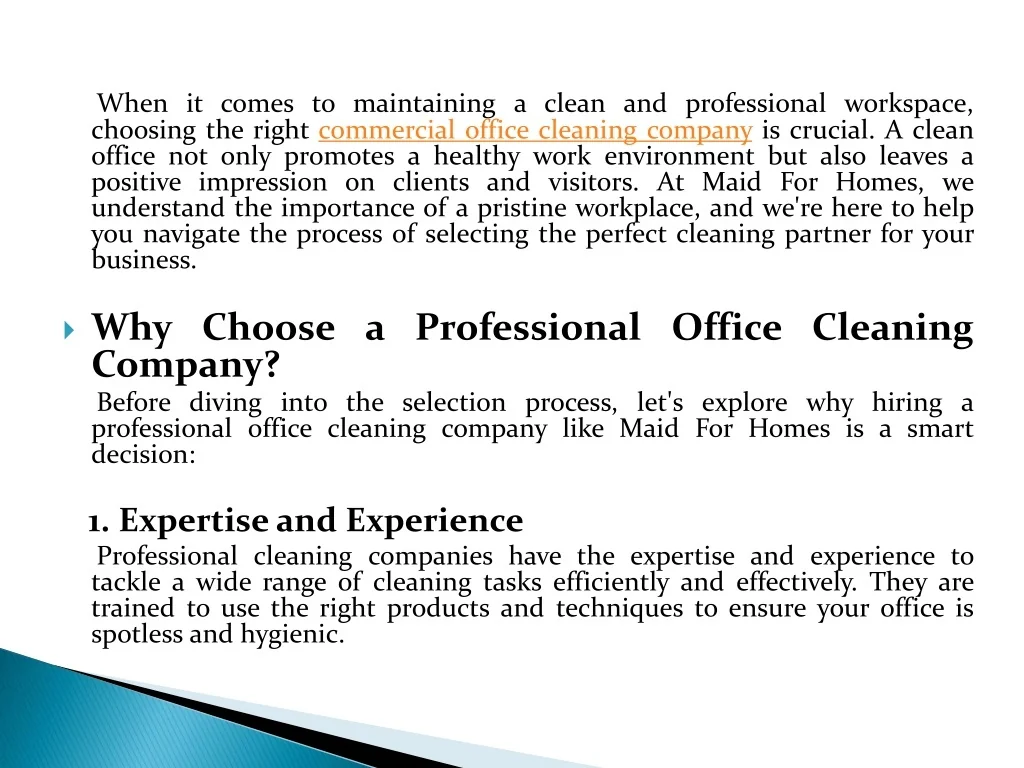PPT - The Ultimate Guide to Choosing the Right Commercial office ...