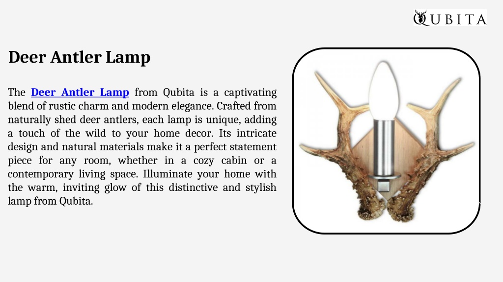 PPT - Deer Antler Chandelier | Deer Antler Lamp PowerPoint Presentation ...