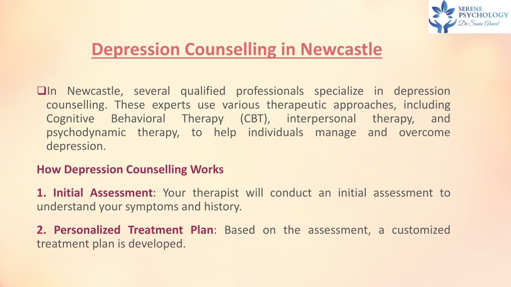 PPT - Finding Help in Depression counselling and Anxiety Therapy ...