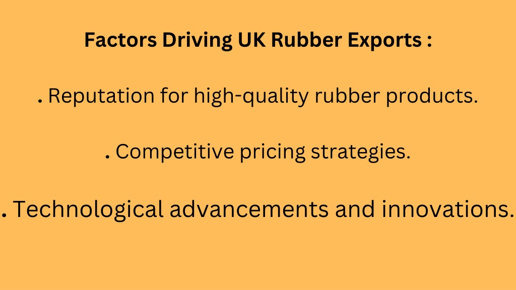 PPT - RUBBER EXPORTS PowerPoint Presentation, free download - ID:13338745