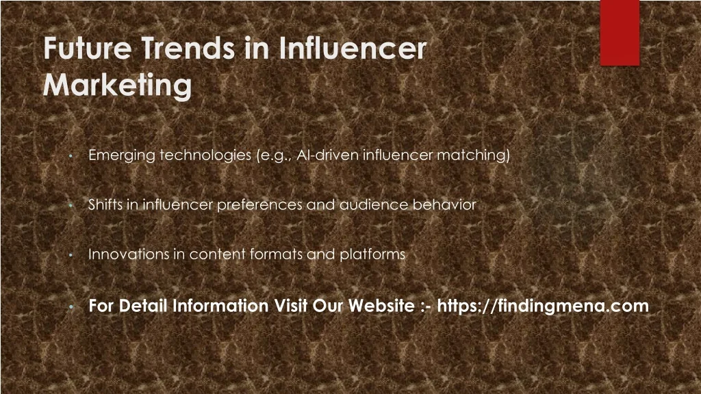 PPT - Harnessing the Power of Influencer Marketing in the MENA Region ...