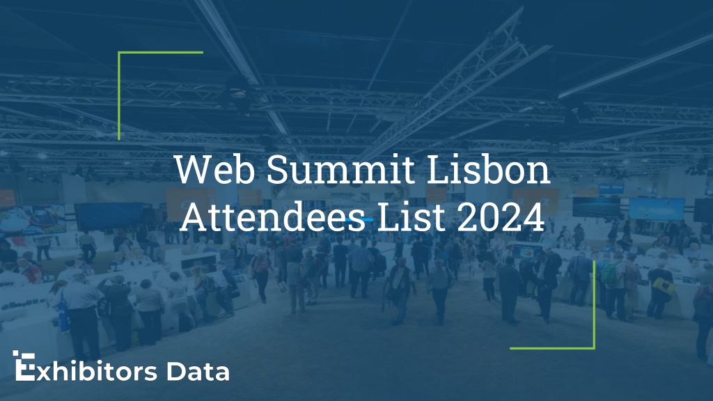 PPT Web Summit Lisbon Attendees List 2024 PowerPoint Presentation