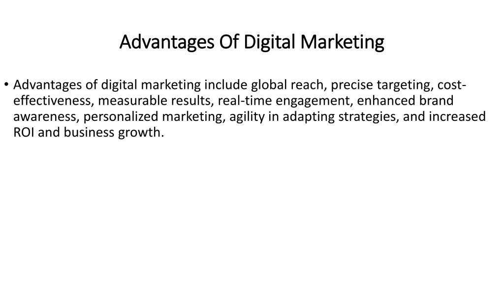 PPT - Digital Marketing PowerPoint Presentation, free download - ID ...