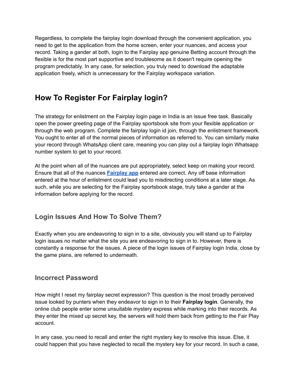 fairplay 24 app download