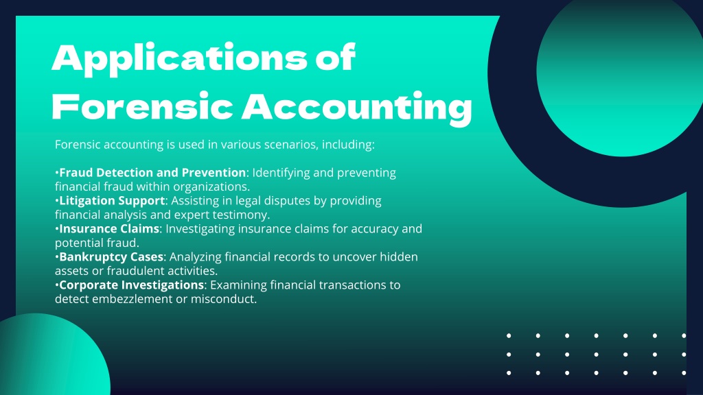 PPT - What is Forensic Accounting and How Does It Work? PowerPoint ...