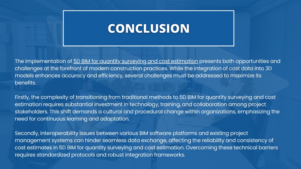 PPT - Challenges in Implementing 5D BIM for Quantity Surveying and Cost ...