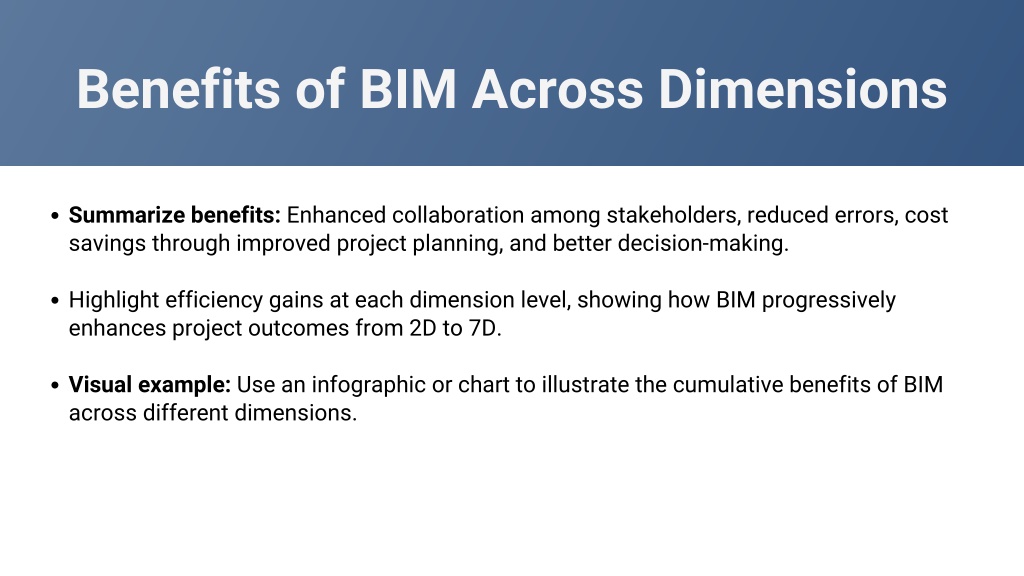 PPT - BIM Dimensions from 2D TO 7D PowerPoint Presentation, free ...