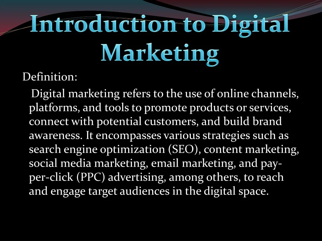 PPT - Mastering Digital Marketing Essentials PowerPoint Presentation ...
