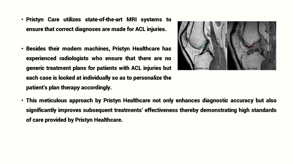 PPT - Pristyn Care - MRI in Diagnosing ACL Tears Image Techniques and ...