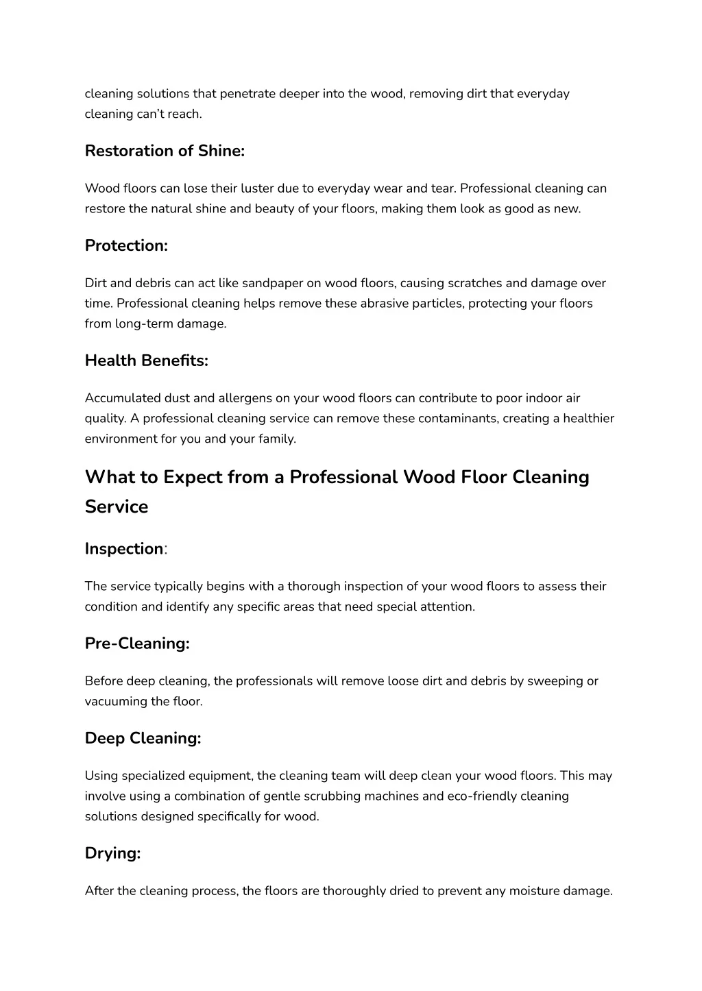 PPT - The Ultimate Guide to Wood Floor Cleaning Services PowerPoint ...