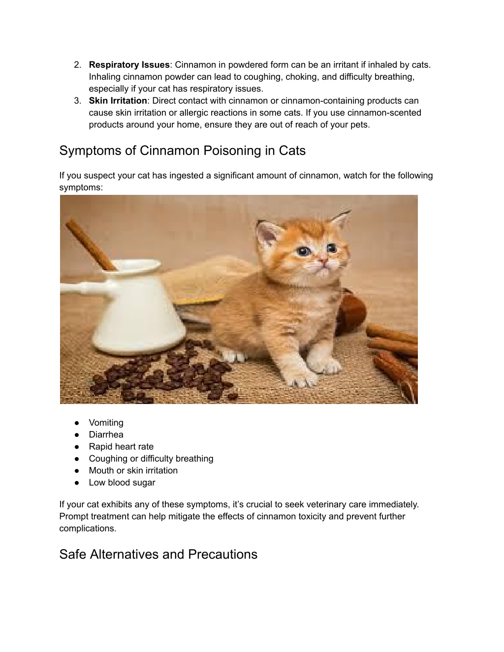 PPT - Can Cats Eat Cinnamon? What Every Cat Owner Should Know ...