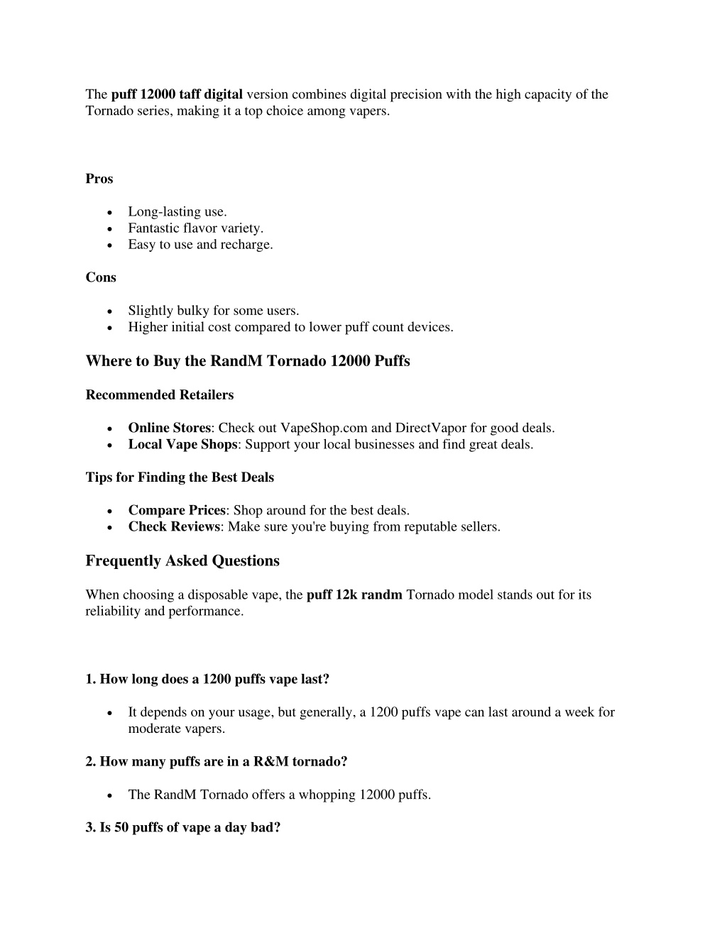 PPT - The Ultimate Guide to RandM Tornado 12000 Puffs What You Need to ...