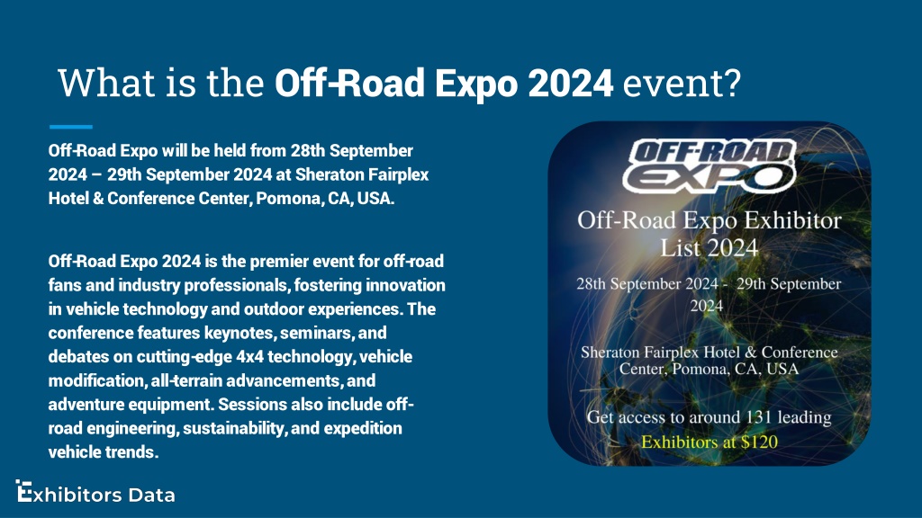 Ppt - Off-road Expo Exhibitor List 2024 Powerpoint Presentation, Free 