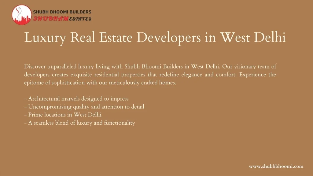 Beautiful view of Eco Luxury Real Estate Developers