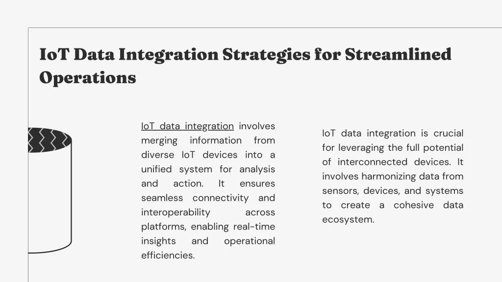 PPT - IoT Data Integration Strategies for Streamlined Operations ...