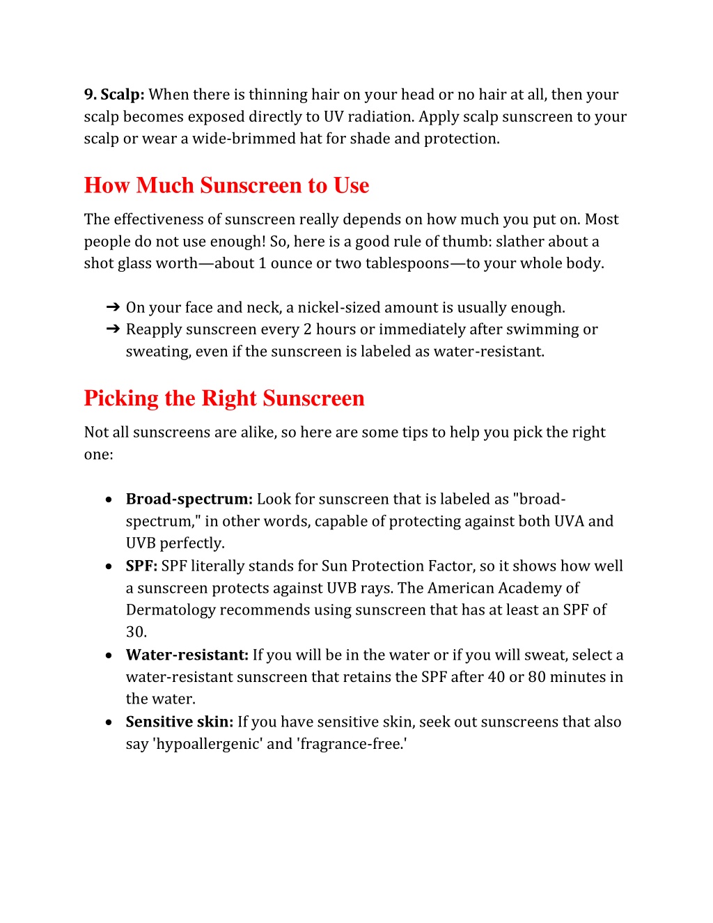 Ppt - Where Should You Be Applying Sunscreen Powerpoint Presentation 