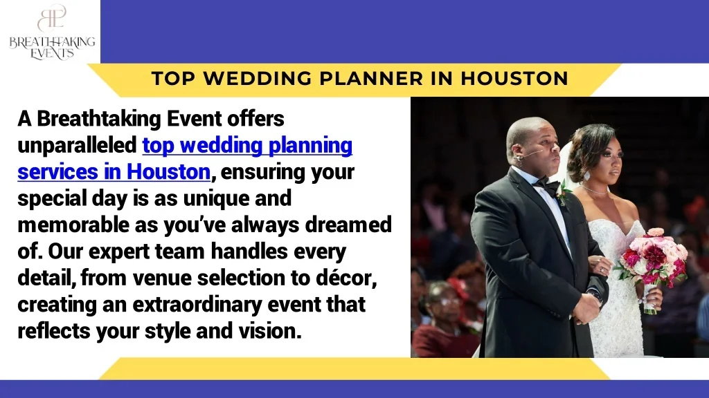 PPT Top Wedding Planner in Houston Wedding Celebration PowerPoint