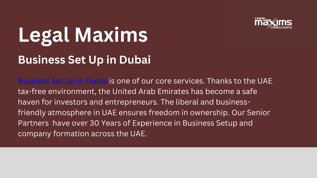 Ppt Legal Maxims Legal Services In Dubai Powerpoint Presentation Free Download Id13368735 4888