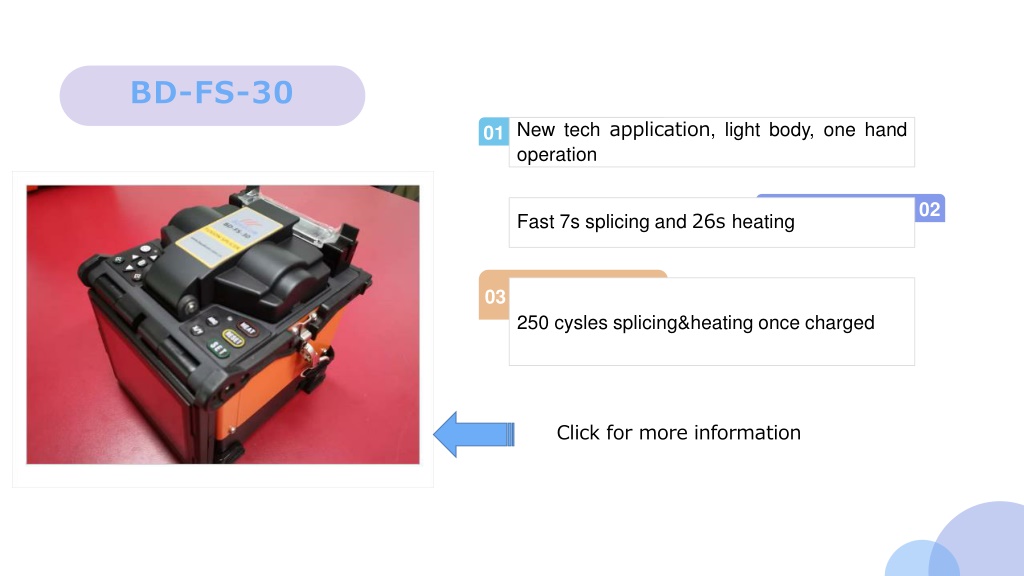 PPT - Baudcom Fusion Splicer Catalog-English PowerPoint Presentation ...