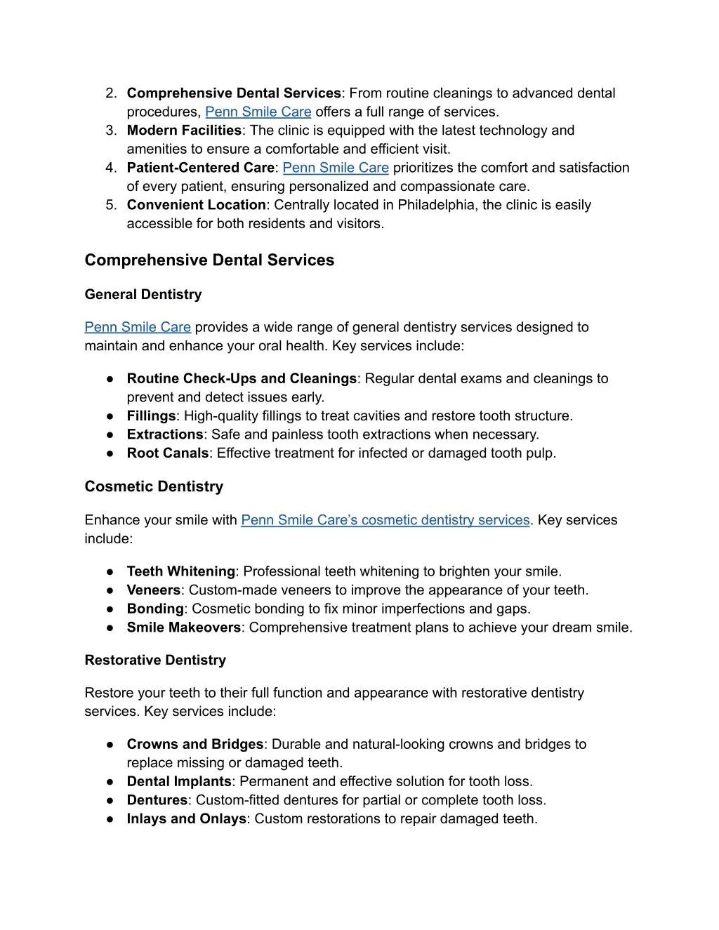 PPT - Your Guide to Penn Smile Care_ Premier Dentist in Philadelphia ...