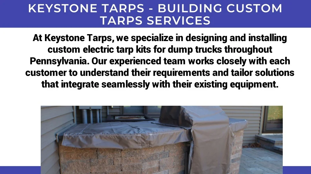 PPT Dump Truck Electric Tarp Kit in Pennsylvania Keystone Tarps Offers PowerPoint Presentation