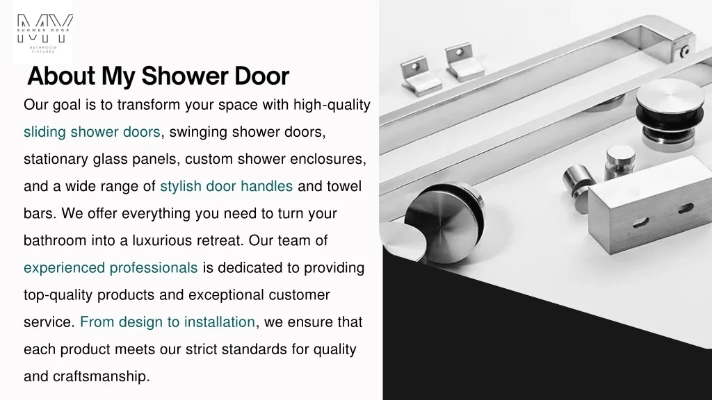 PPT - Premium Sliding Shower Doors for Modern Bathrooms PowerPoint ...