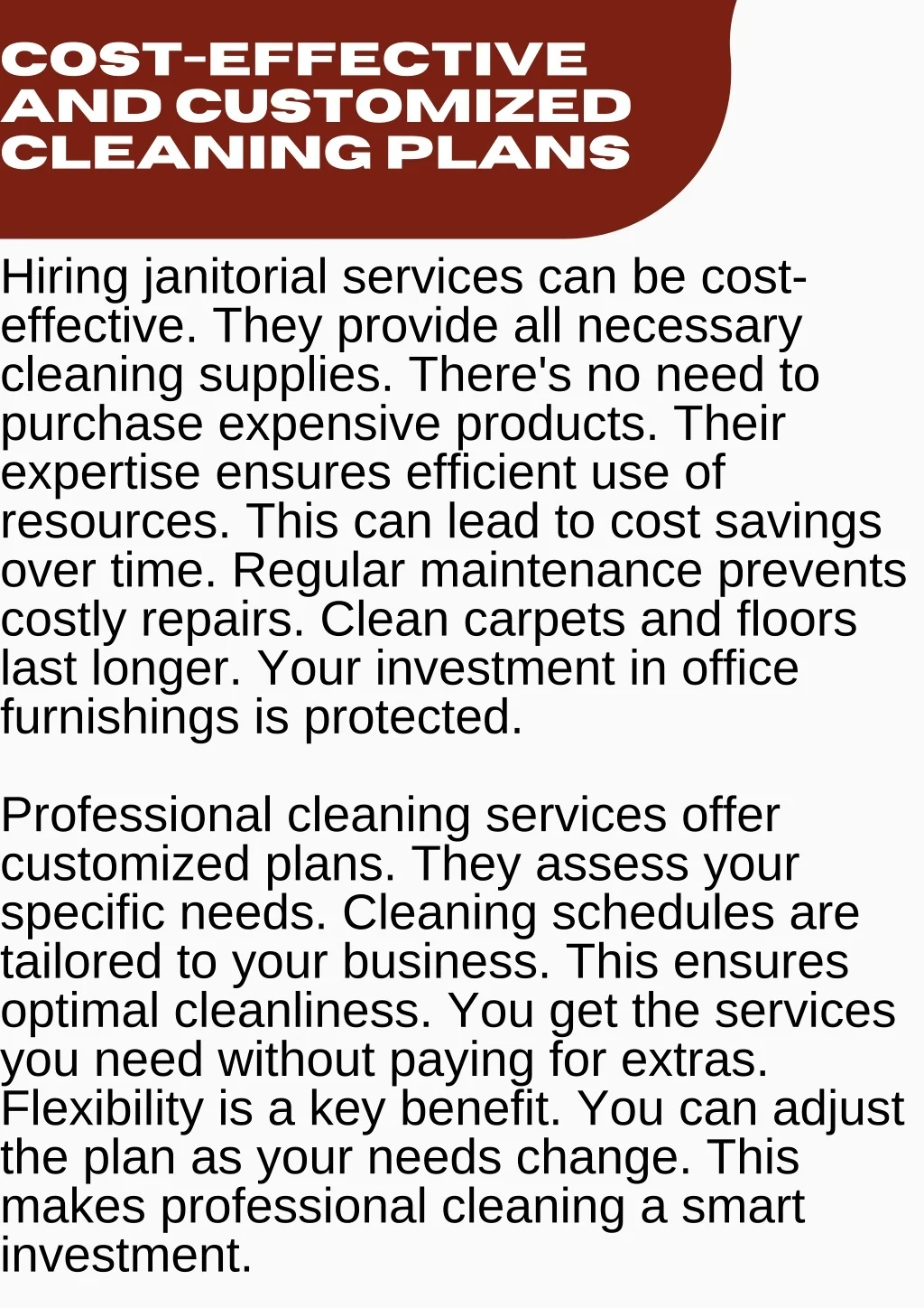 PPT - The Importance of Janitorial Cleaning Services for Businesses ...